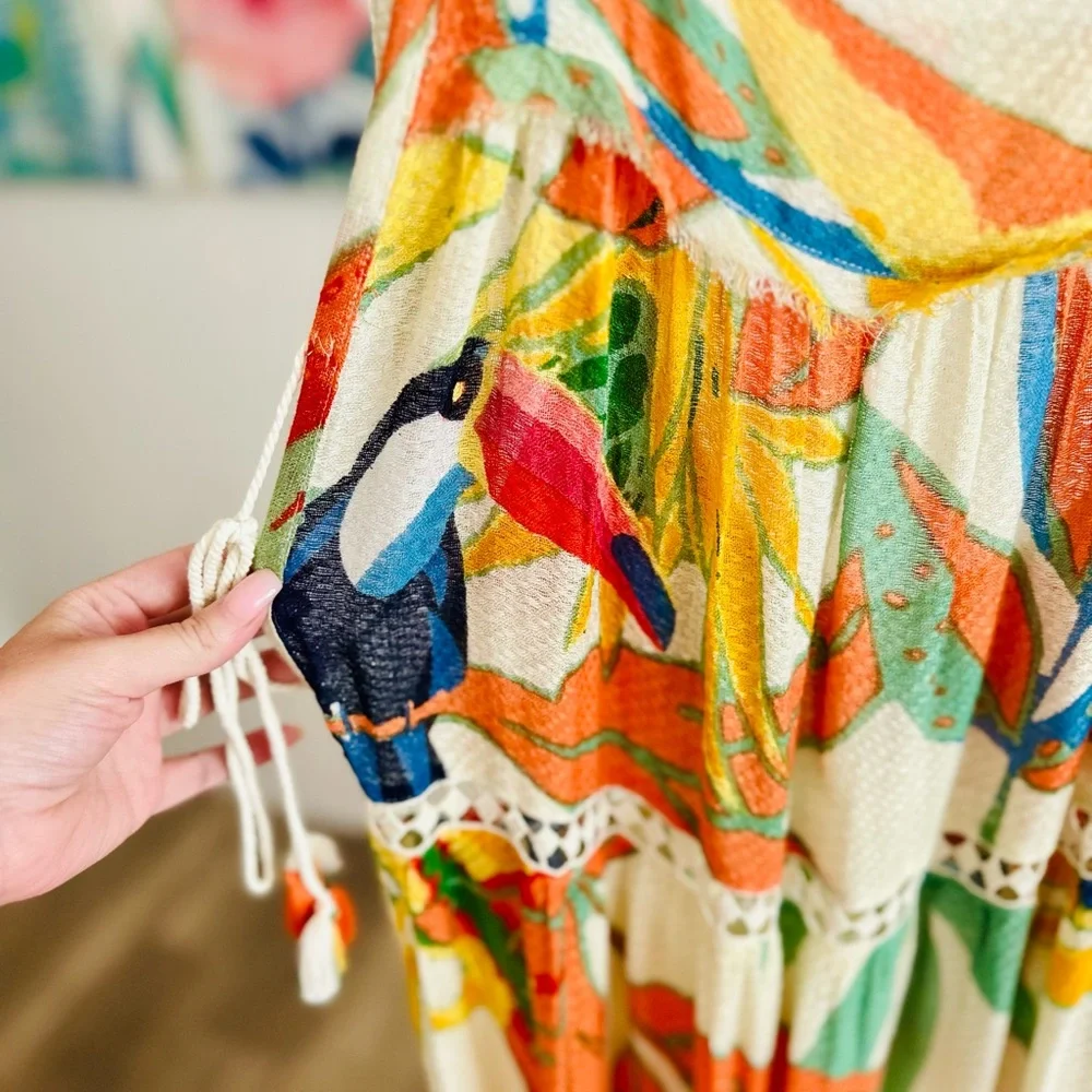 Z&L Europe Toucan Maxi Dress - Picture 10 of 11